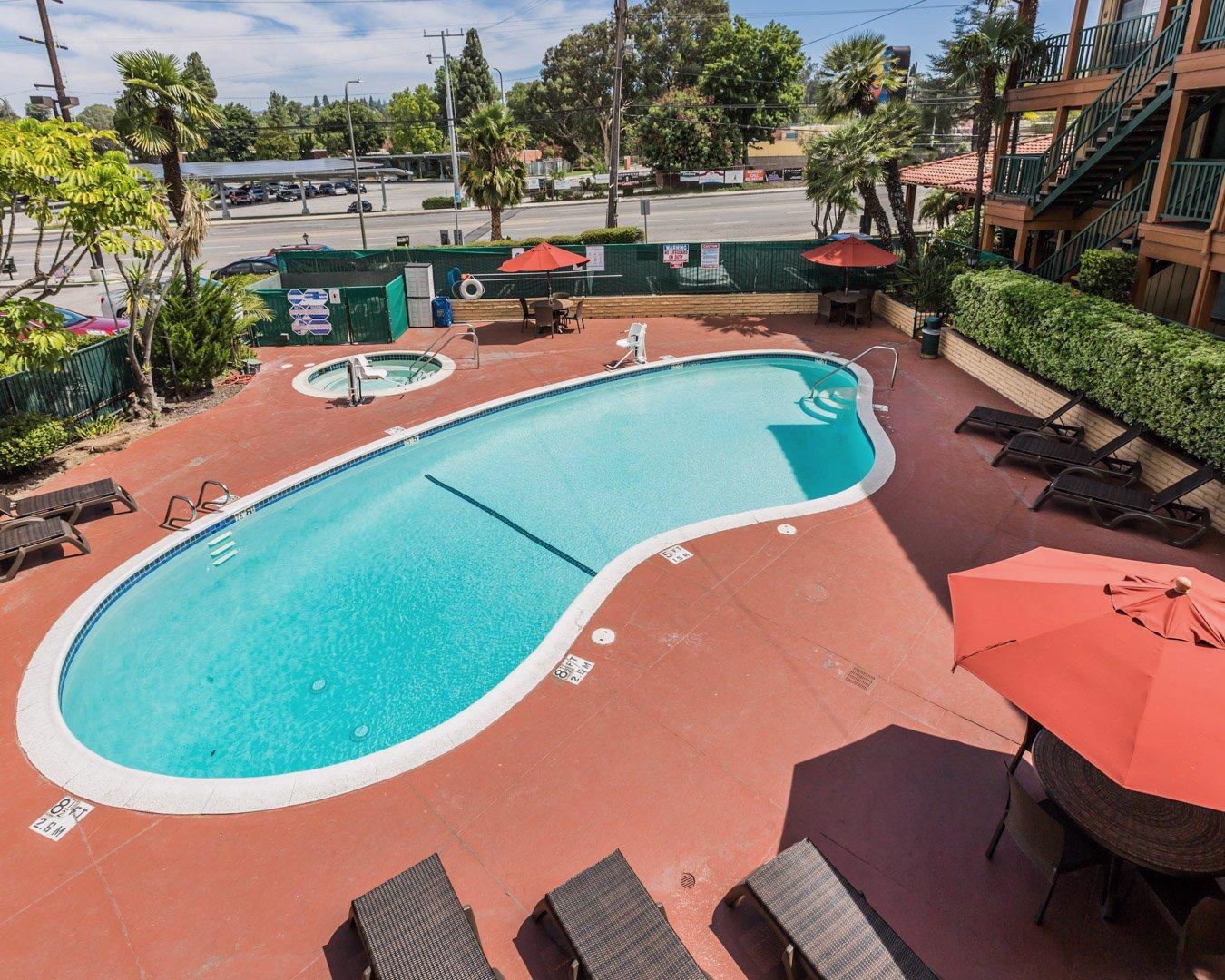 818 Hotel + Pool, Ascend Hotel Collection By Choice Los Angeles Exteriör bild